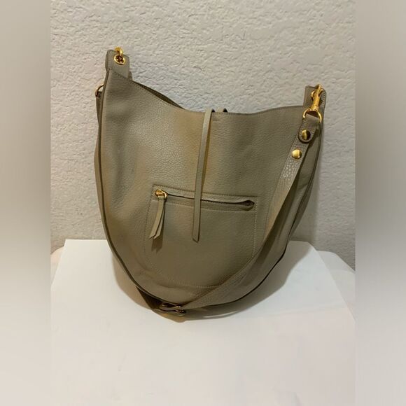 Celine by Phoebe Philo pre-fall 2014 beige grained leather medium hobo - Picture 1 of 14